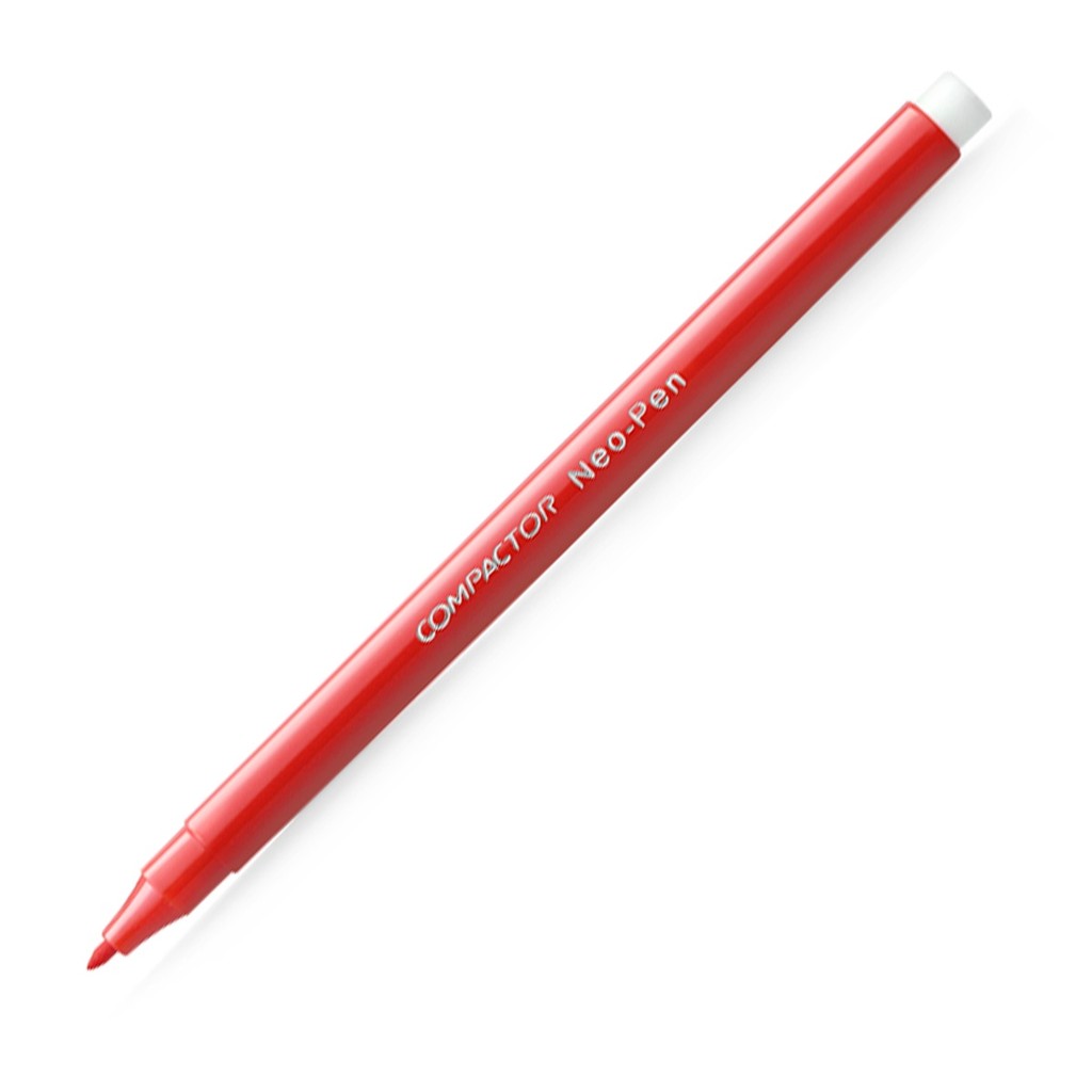 Caneta Hidrocor Neo-Pen Gigante Fina C/48 Cores Compactor | Shopee