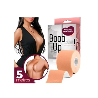 Sutiã Rolo grande Adesivo Levanta Peito Seio Fita Boob Up Invisível Gwen MB