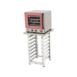 KIT - Forno Turbo Elétrico Fast Oven PRP-004 220V Rosa + Bancada MES-004 - Progás em Oferta na Shopee