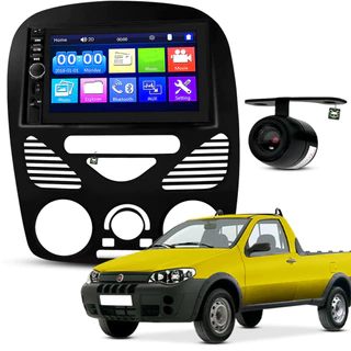 Kit Central Multimidia Espelhamento Android Ios Strada 2002 03 04 05 06 07 08 09 10 11 12 13 2014