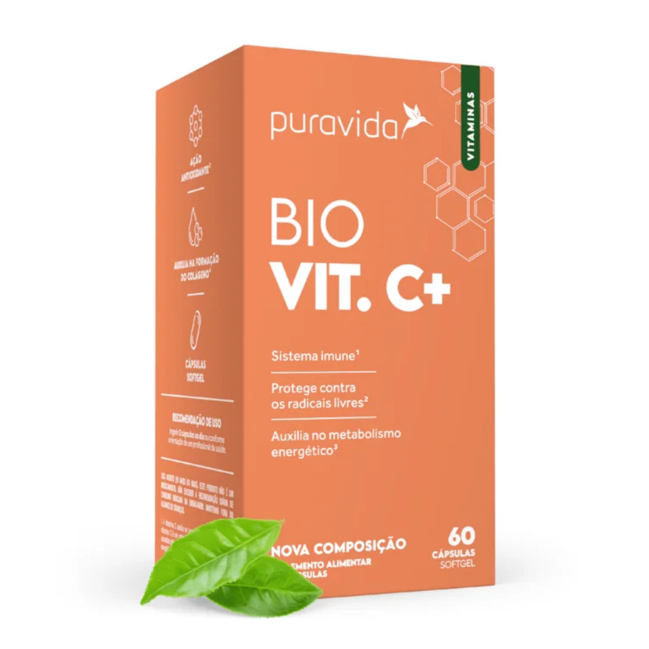BIO VIT C LIPOSSOMAL PURA VIDA 60CAP