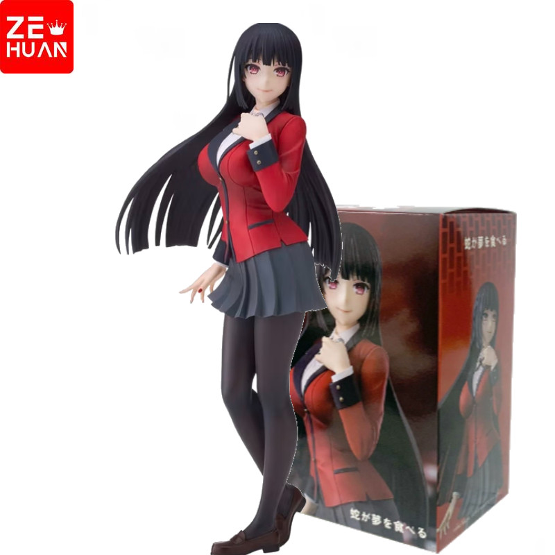 18cm Kakegurui Jogador Compulsivo Jabami Yumeko Modelo action