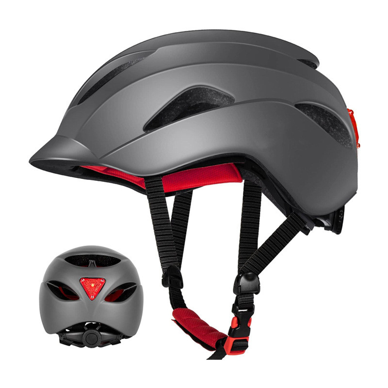 Capacete de Bicicleta Elétrica para Homens e Mulheres, Capacete Meio ...