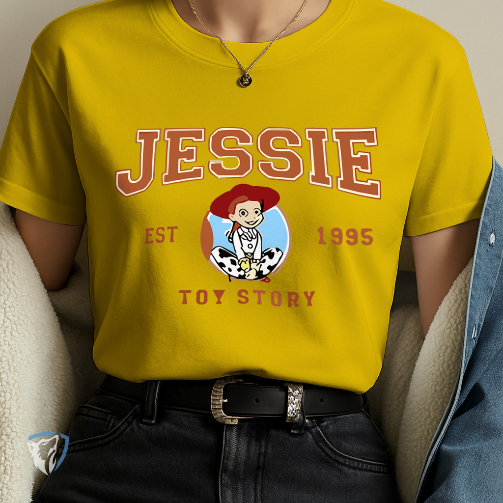Camiseta T-shirt Jessie Toy Story | Estilo Retrô com Estampa