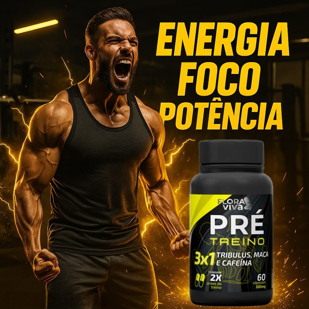 Pré Treino | Mais Energia | Disposição | Original | 500mg | Shopee Brasil