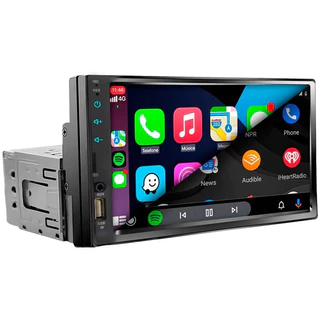 Central Multimídia Mp5 1Din 2Din 7 Carplay Android Auto Espelhamento USB Bluetooth em Oferta na Shopee