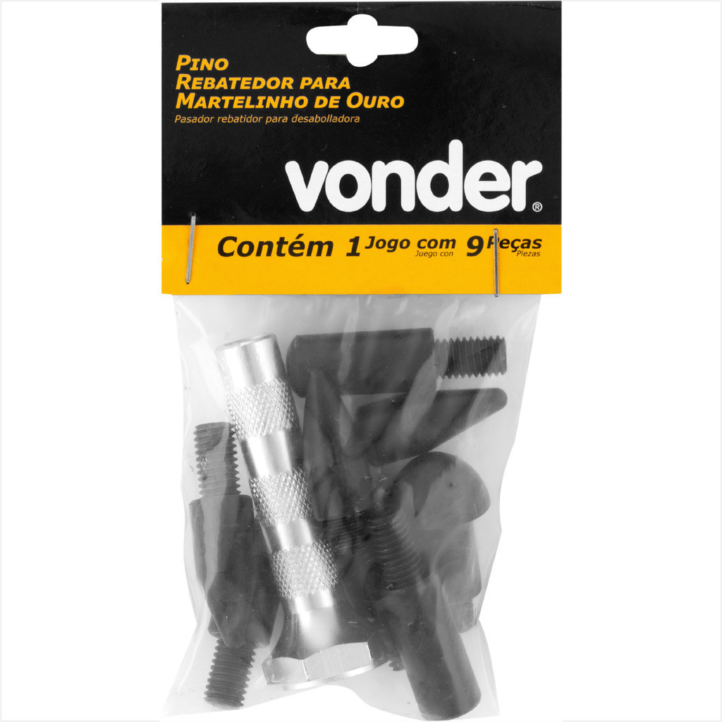 Pino Rebatedor + 8 Pontas P/mart Ouro Vonder]