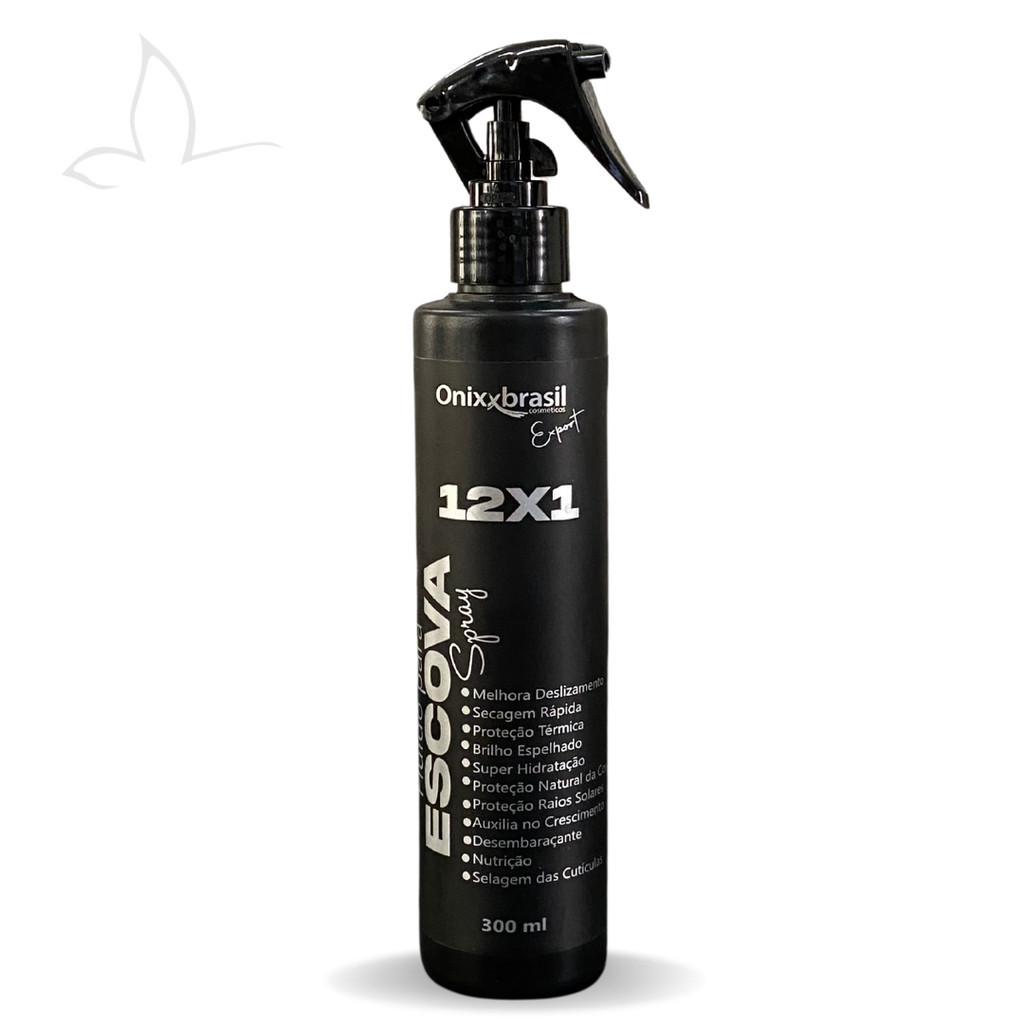 FLUIDO P/ ESCOVA SPRAY FINALIZADOR 12X1 MULTIFUNÇÕES ONIXX
