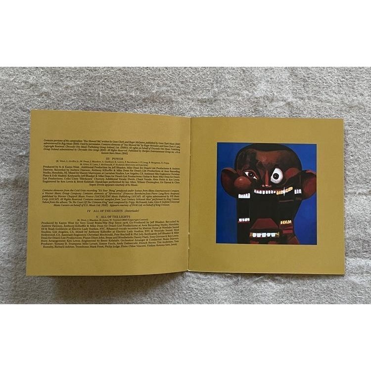 Kanye West My Beautiful Dark Twisted Fantasy Original CD Album