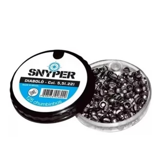 Chumbinho Diabolo Snyper 5,5mm C/125uni
