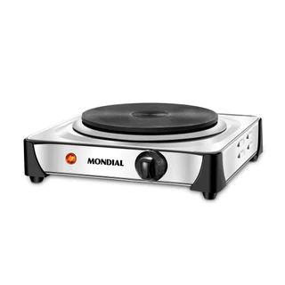 Fogão Elétrico Fast Cook, Mondial, FE-04, 1000W, 110V - INOX