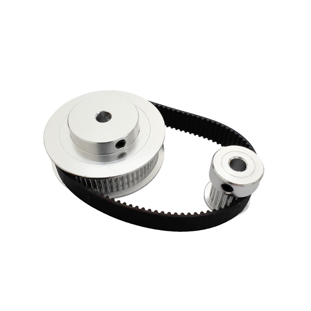 Kit Redução Gt2 3:1 15mm 20/60 Dentes F 6,35mm Correia 280mm