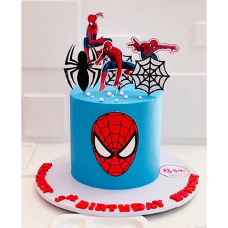 Topo Topper De Bolo homem aranha - spider man personalizado