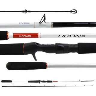 Vara Para Carretilha Bronx C802XH 2,40mts 30-60lbs 2 Partes - Maruri