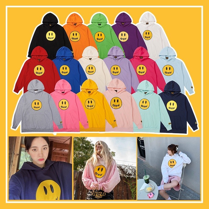 Unisex Drew House Hoodies Capuzes Puro Algodão Para Homens