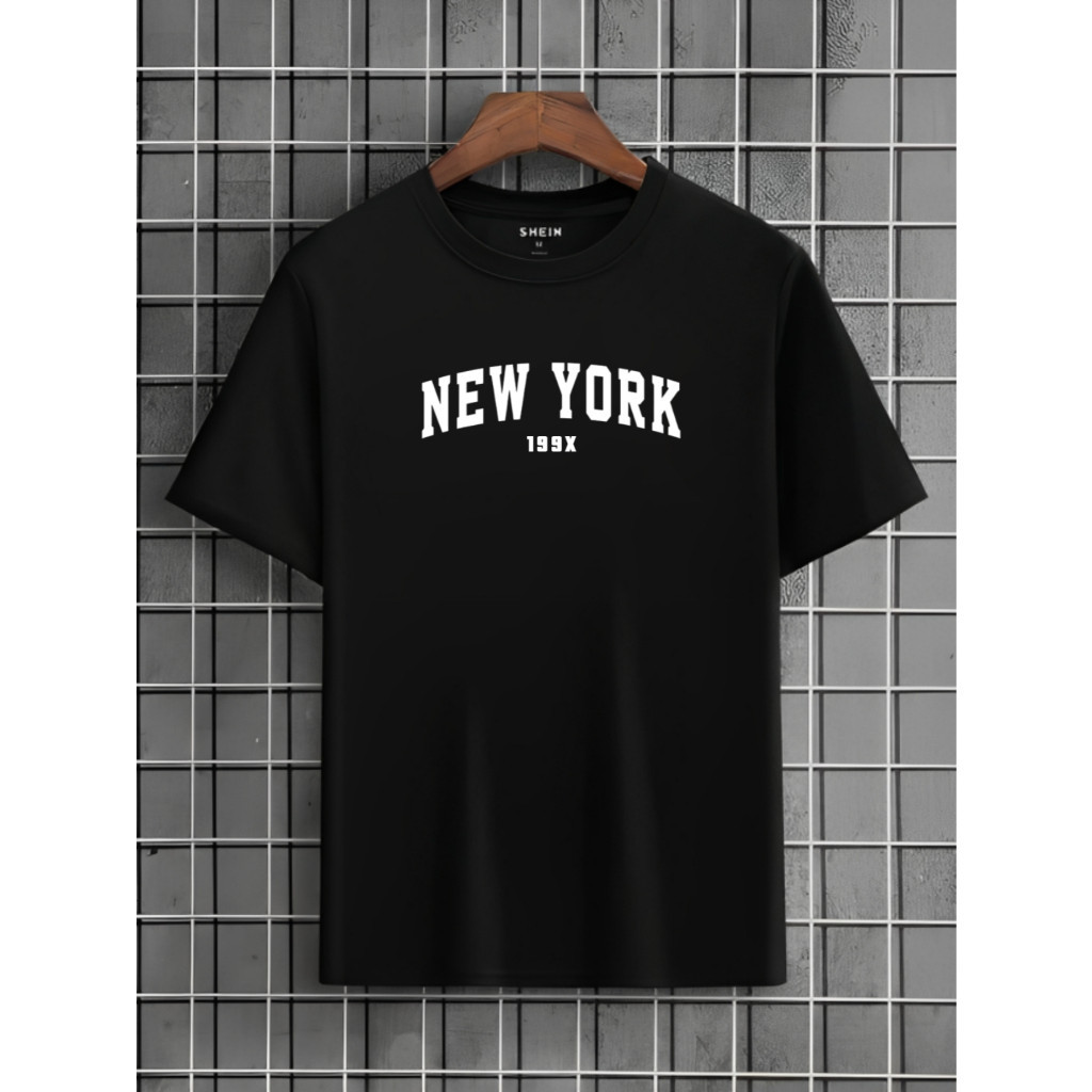 Camiseta New York 199X Estampada Masculino Unissex Promoção