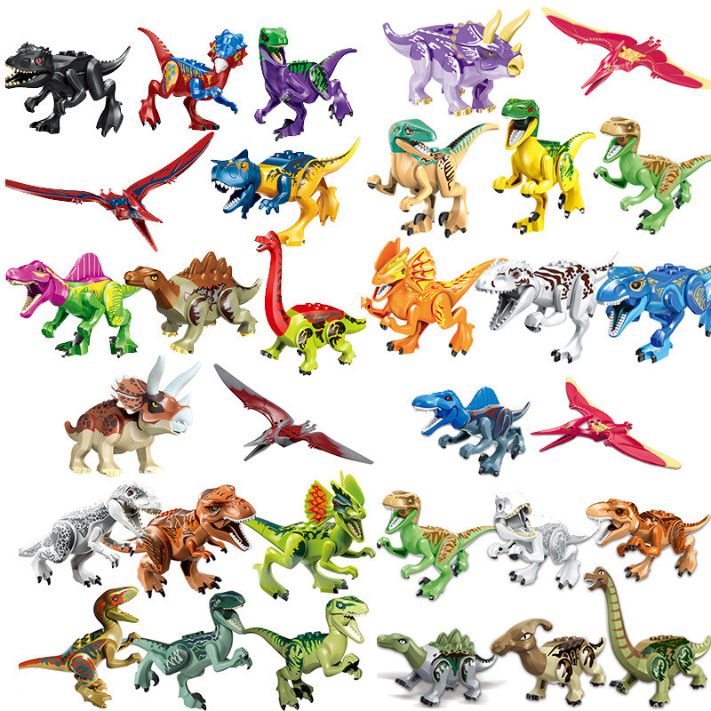 Lego Dinossauro Jurássico/Tiranossauro rex/Triceratops/Pterosaurs ...
