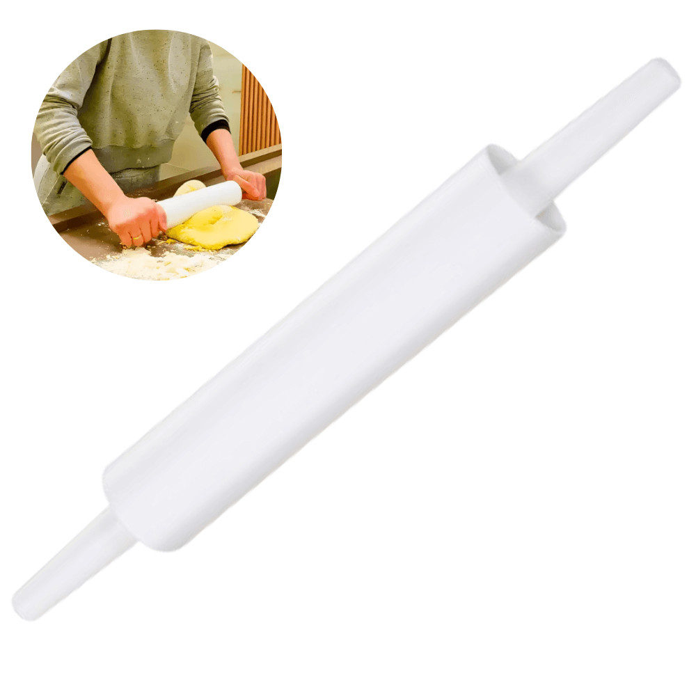 Rolo de Massa Antiaderente Para Abrir Massa Pão Pizza Pastel