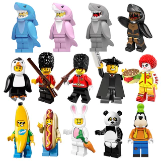 Blocos de construção Original Soccerwe feitos à mão Minifiguras da Série High Draw Toys PG927-930 PG961-965 Blocos de construção educacionais para crianças