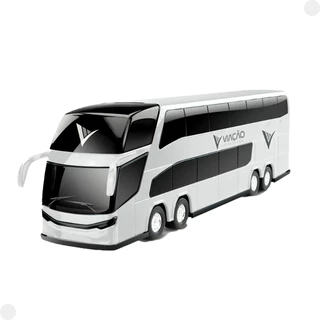 Ônibus de 2 Andares Viação Petroleum Branco 1475 - Roma