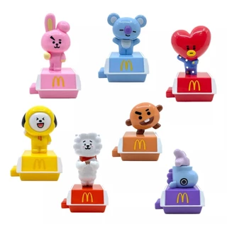 Bonecos Coleção BT21 K-Pop BTS McDonald's - Novo Lacrado