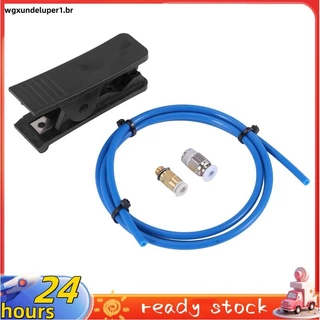 Para Capricórnio PTFE Bowden Tubulação XS Série 1M E Cortador De Tubo Impressora 3D Filamento De 1.75mm Com Encaixe PC4-M6 M10