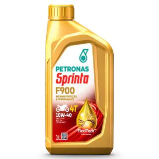 Óleo De Motor Para Moto Petronas Sprinta F900 10w40 4t Sintético Api SN e Jaso Ma2