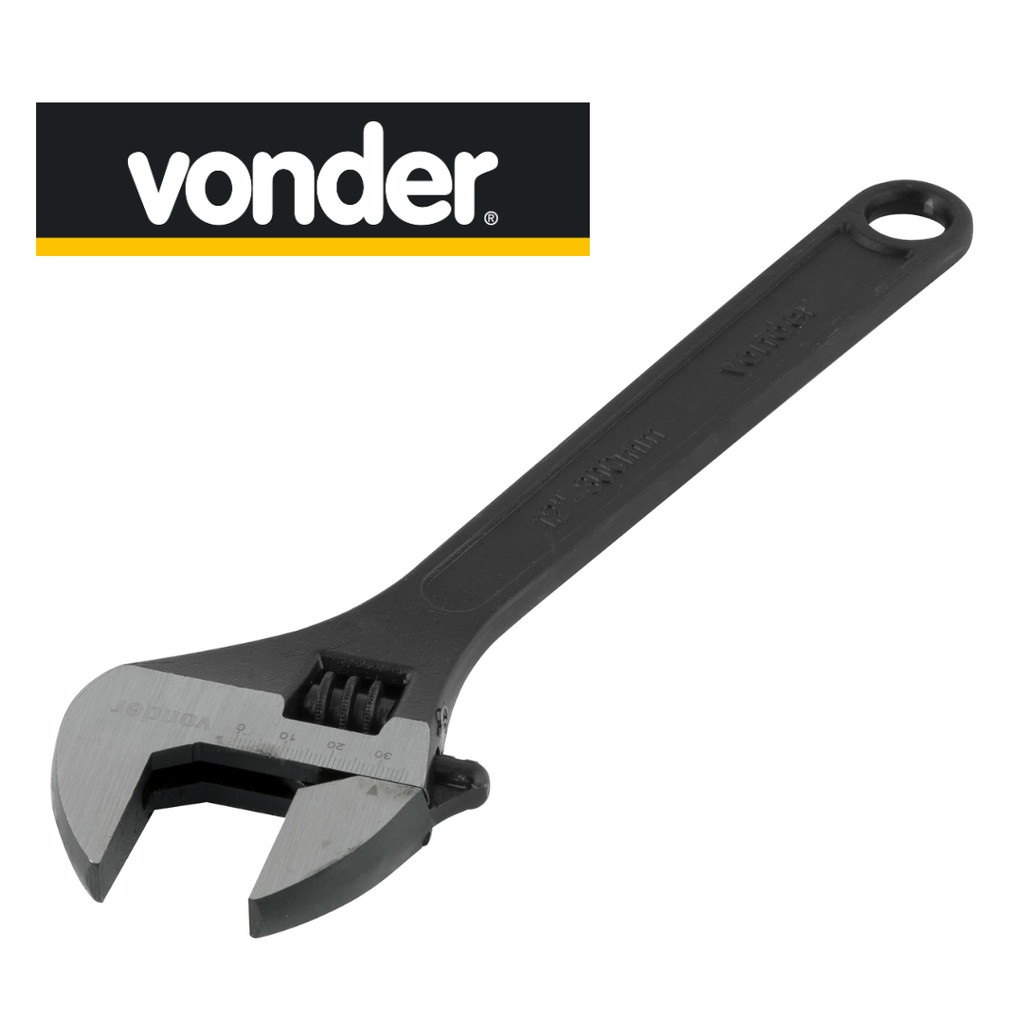 Chave Inglesa Ajustável 12" - VONDER