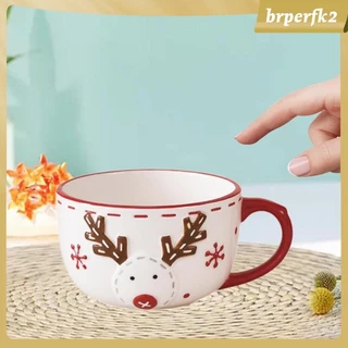 [Brperfk2] Caneca De Natal Para Bebidas Quentes Ou Frias Leite E Café Cozinha , Restaurante