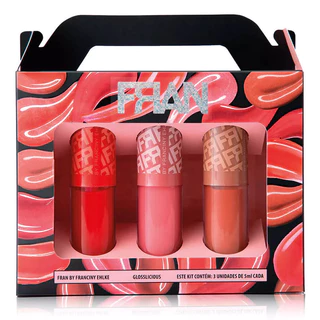 Kit Glosslicious by Franciny Ehlke - Gloss Franciny Ehlke 15g