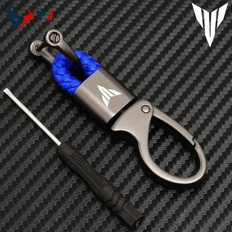 Porte-clés En Cuir Pour Yamaha MT - Modèles MT-07, MT-09, MT-10...