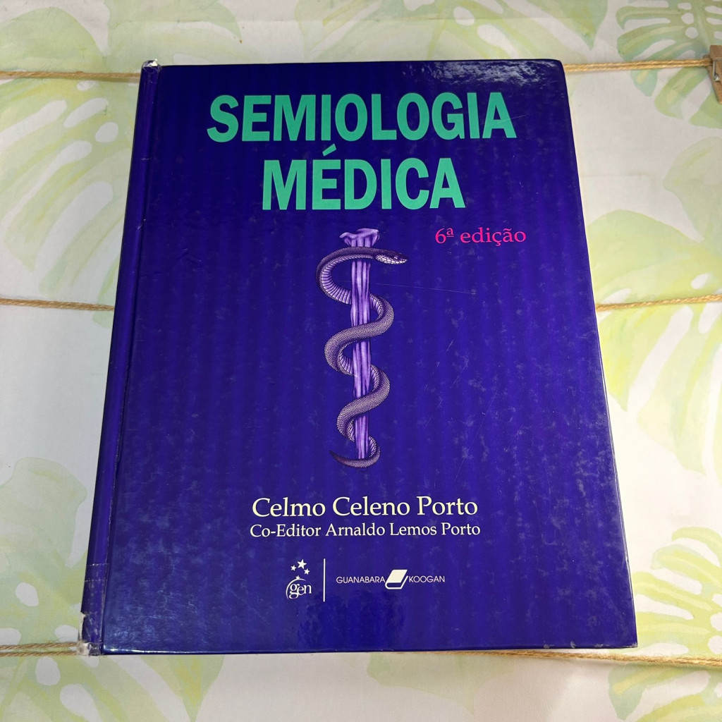 Semiologia Médica autor Celmo Celeno Porto | Shopee Brasil