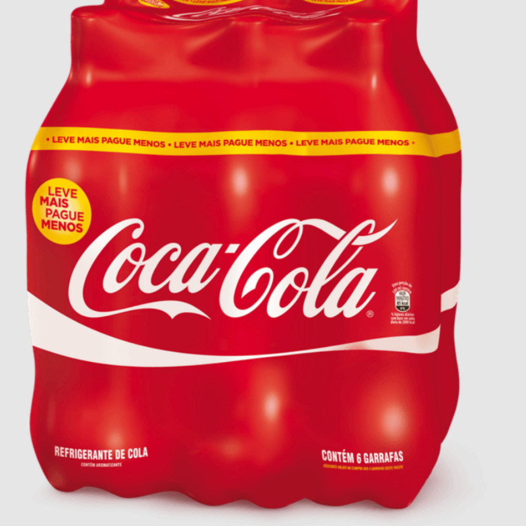 Coca-Cola Original 600ml | Pack com 6 Unidades | O Sabor Clássico
