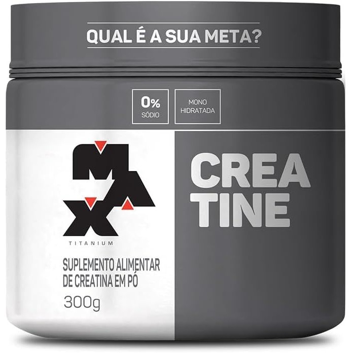 Creatina Monohidratada 300g — Max Titanium