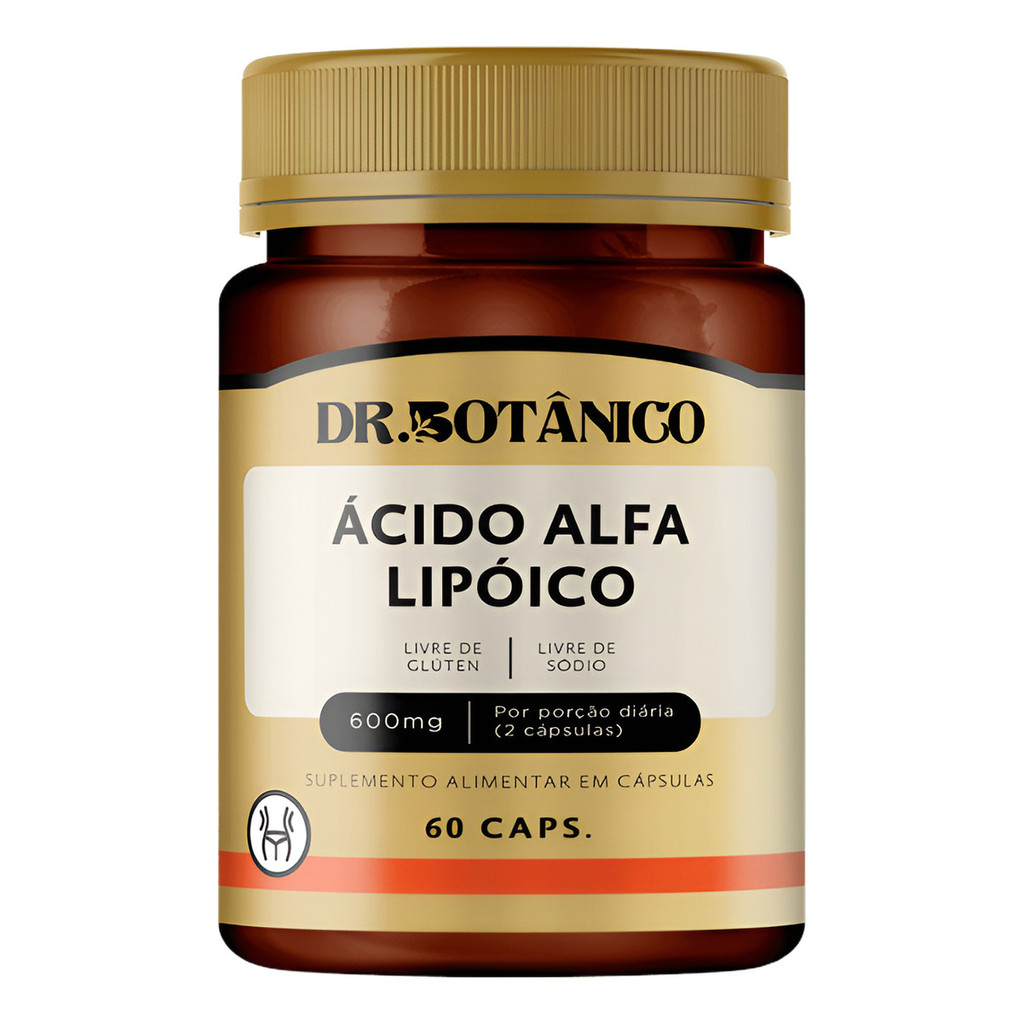 Acido Alfa Lipoico 600mg 60 Capsulas - Dr. Botanico | Shopee Brasil
