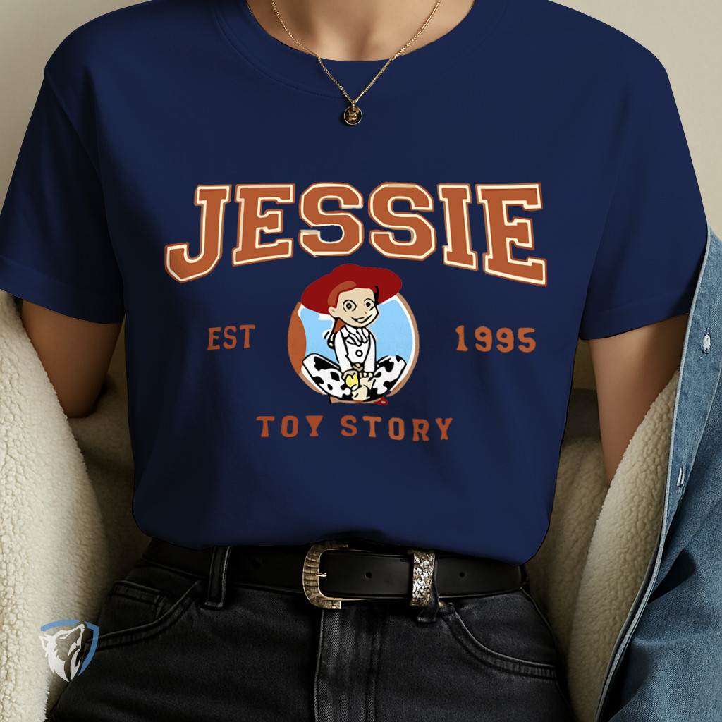 Camiseta T-shirt Jessie Toy Story | Estilo Retrô com Estampa