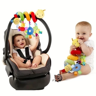 Torno para carrinho de bebê em torno do carrinho de bebê Brinquedo de pelúcia para crianças, pode ser pendurado no carro, pendurado na cama, presente multiuso