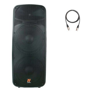 Caixa Acústica Tri-amplificada Sr-615a Staner + Cabo Xlr Xlr