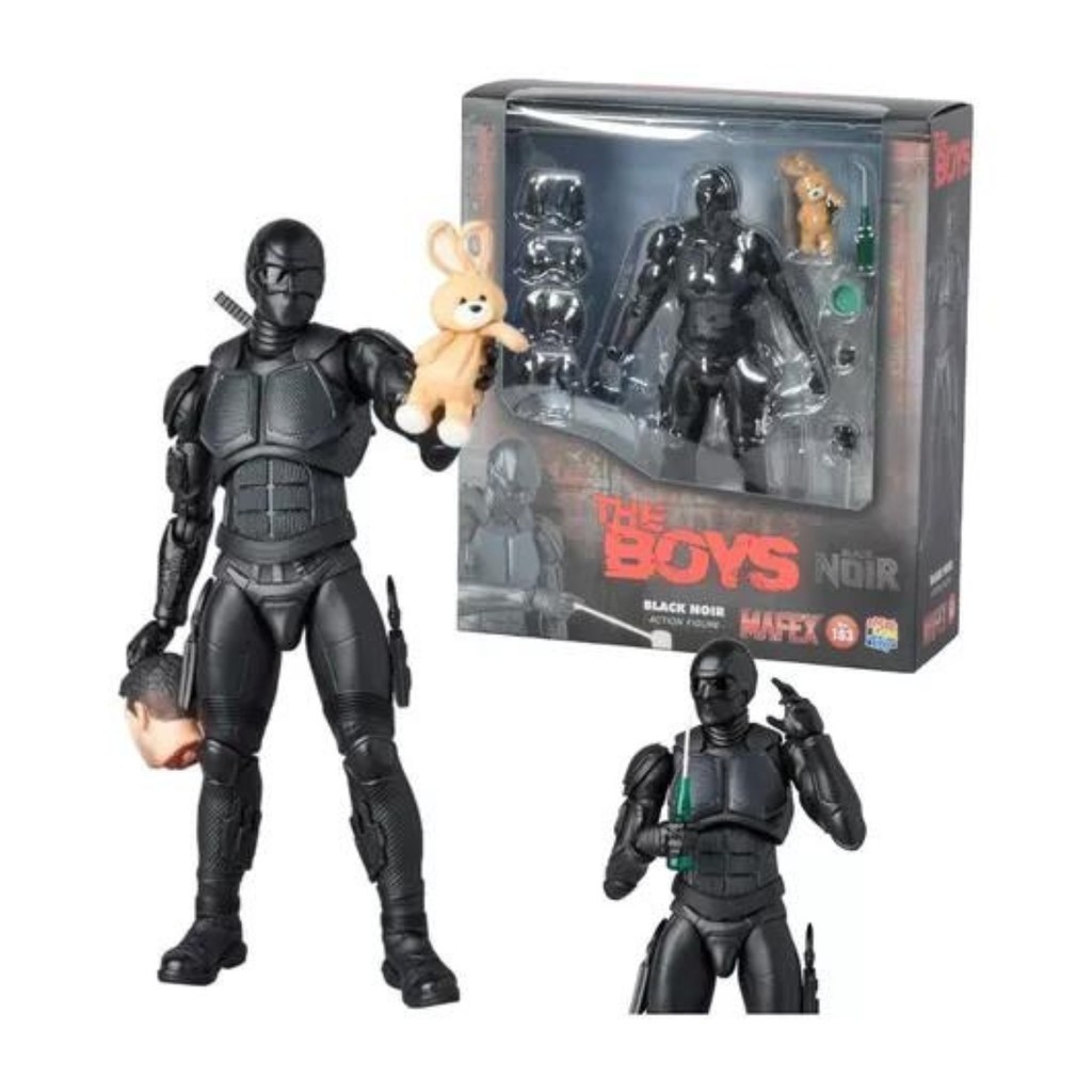 Mafex No.183 The Boys Black Noir, Black Noir, Altura total