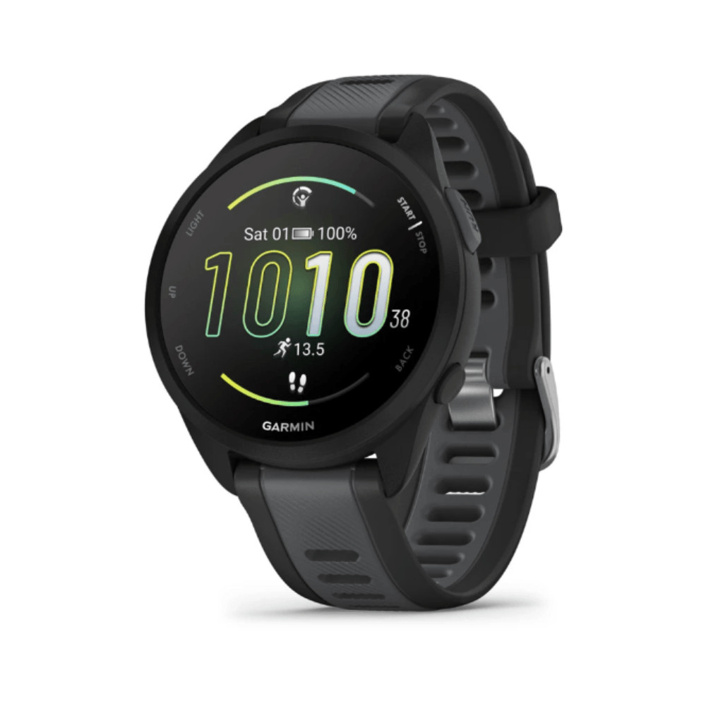 RELÓGIO GARMIN FORERUNNER 165 010-02863-20 PRETO/CINZA
