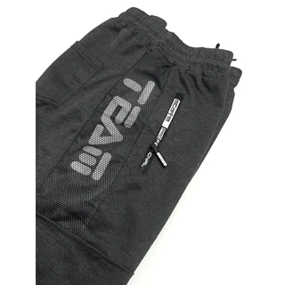 Bermuda Moletom Masculina Bolso Com Zíper Confortável Para Academia e Casual DK-508