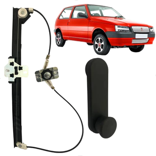Máquina Vidro Uno Manual 2 Portas Lado Direito 1985 A 2013