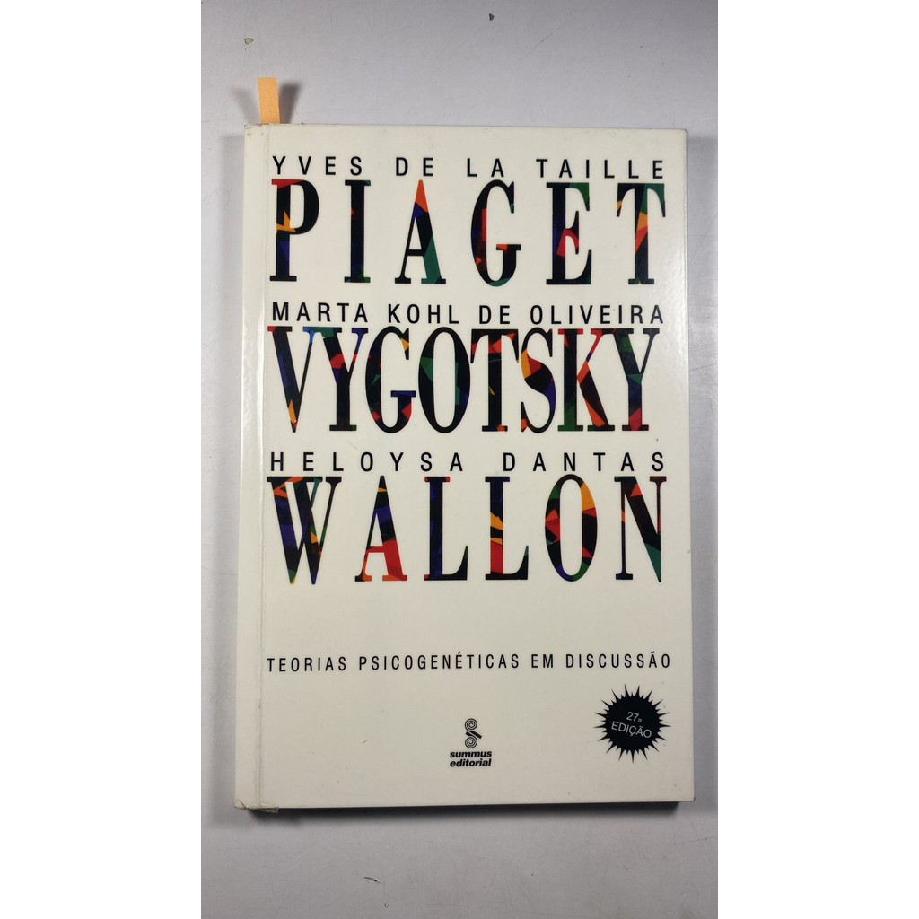 Piaget Vygotsky Wallon Teorias Psicogenéticas Em Discussão | Shopee Brasil