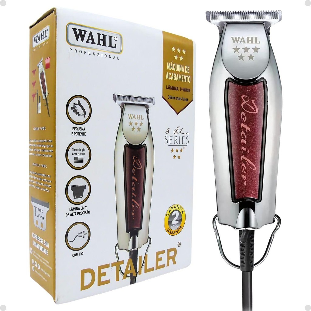 Imagem do produto Máquina de Acabamento Wahl Detailer Com Fio Bivolt