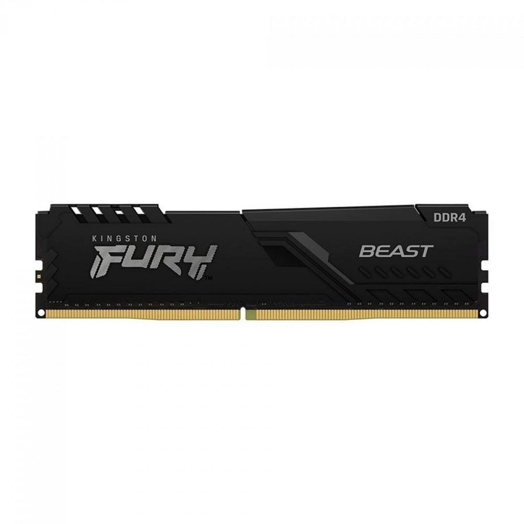 Memória DDR4 Kingston Fury Beast, 16GB, 3200Mhz, Preto, KF432C16BB/16