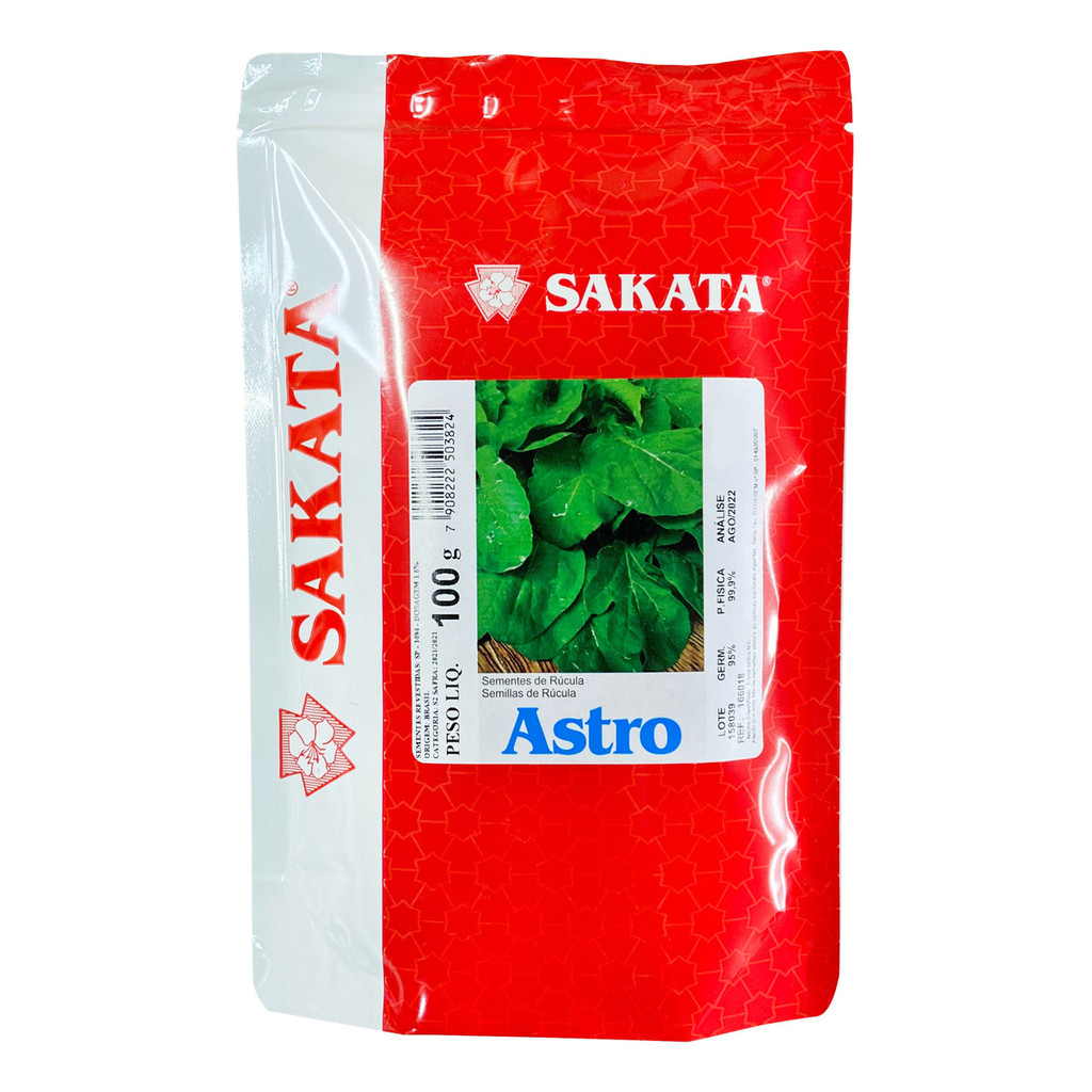 Sementes Rucula Folha Larga Sakata 100g | Shopee Brasil