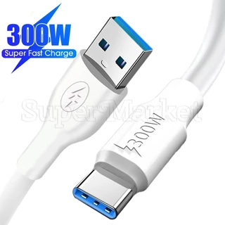 [Destaque] Cabo De Carregamento Rápido De 300 W-Dados Android Tipo C-Conectores USB Transferência De Alta Velocidade-Linha De Alimentação De Telefone Em Negrito-Para Dispositivos