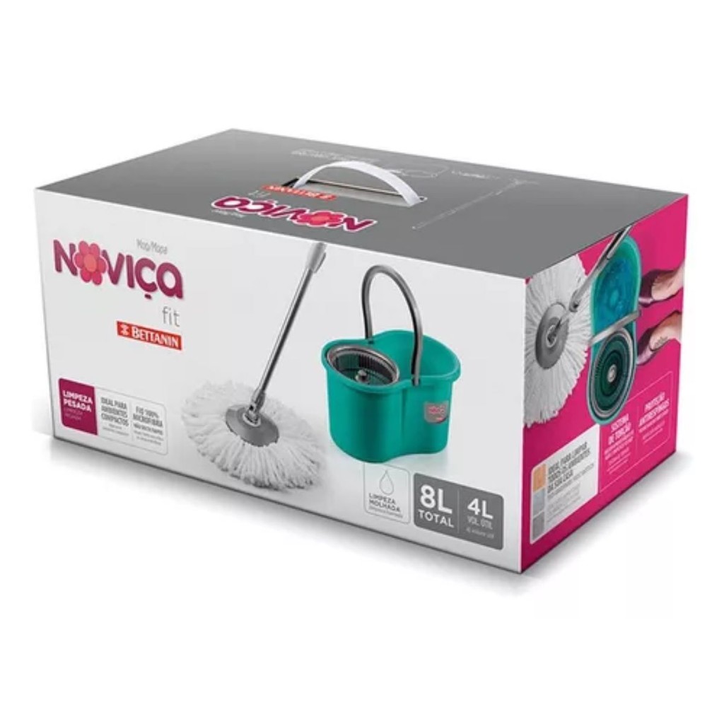 NOVICA MOP FIT 8L BETTANIN | Shopee Brasil