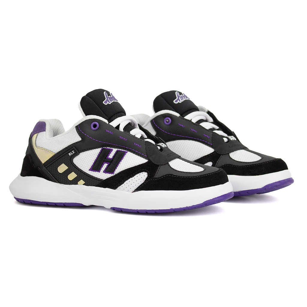 Tênis Hocks Rlx Baggy Wanda Preto Roxo Refletivo | Shopee Brasil