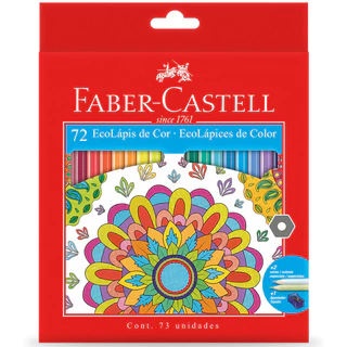 Lápis de cor 72 cores 120172G Faber-Castell